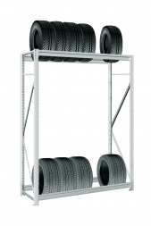 Стеллаж для колёс MS Pro Z 2000х1800х400 мм 2 яруса