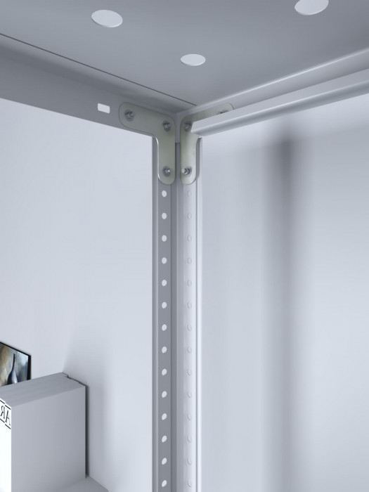 Стеллаж ТС Лайт перф. 2500х1200х300 6 полок