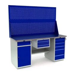 Верстак металлический комбинированный легкий WT180.WD2/WD5.120