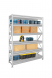 Стеллаж MS Pro Z 2500х900х400 6 ярусов