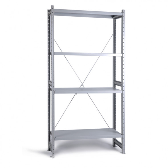 Стеллаж СКУ 2060х1266х500 с 4 полками ОС