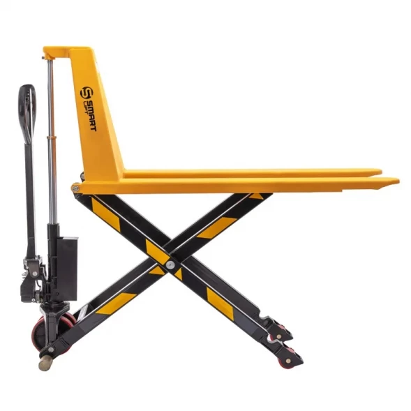 Гидравлическая тележка (рохля) SD-HL (HLT10, г/п 1000 кг, вилы 1150x550 мм, высокоподъемная 800 мм) SMARTLIFT (SMART)