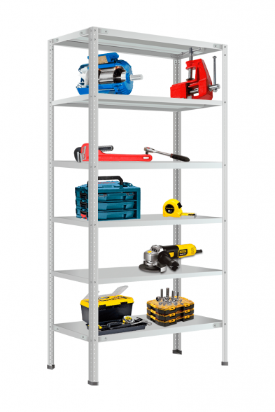 Стеллаж Титан МС-750 2000х1000х400 мм 6 полок