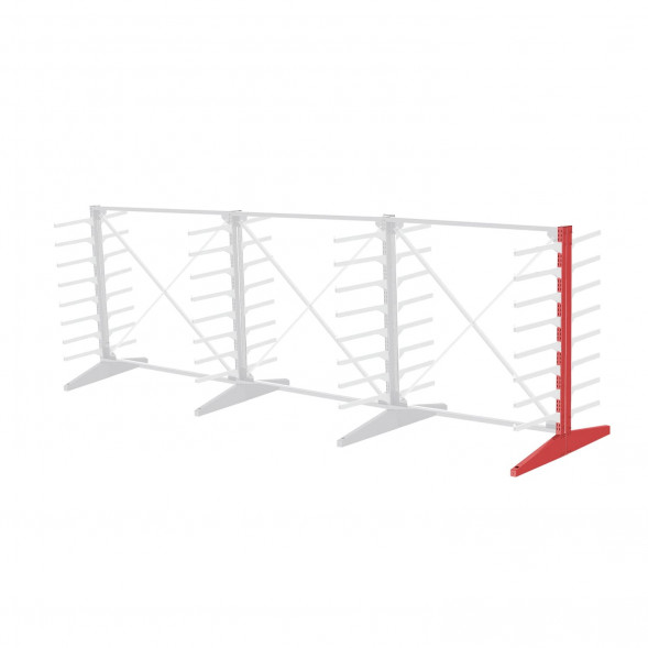 Стеллаж консольный двухсторонний Sortex 1920х4808х1280 8 ярусов