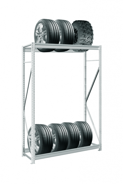 Стеллаж MS Pro Z для колес 2500х2700х600 мм 2 яруса