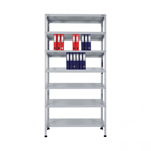 Стеллаж СТ-012 1800х700х600 с 7 цинк полками до 140 кг
