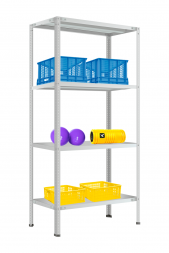 Стеллаж СТФЛ 1064-1,8 1800х1000х600 мм 4 полки