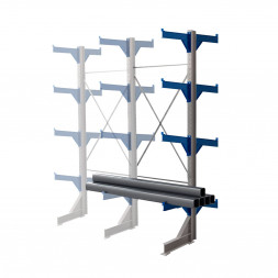 Стеллаж консольный двухсторонний КТр 4000х1740х2200 (1000) 4 яруса ДС