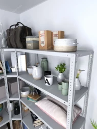 Стеллаж угловой МС 1500х1600х1600/400 мм 5 ярусов